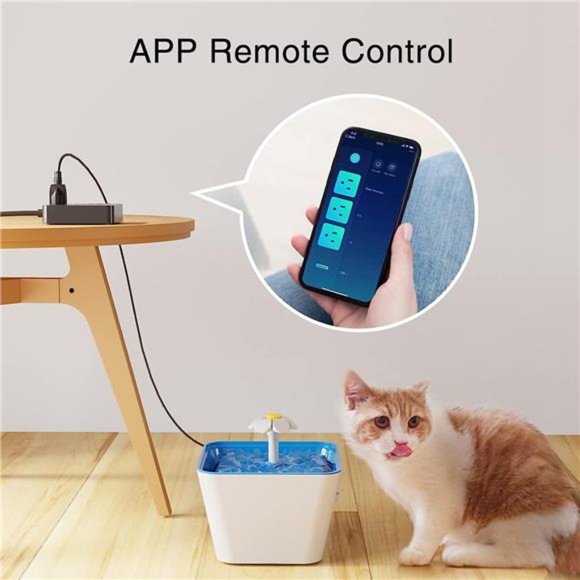 Smart Power Strip, 3 USB Ports and 3 Individually Controlled Smart Outlets, WiFi - Picture 5 of 6